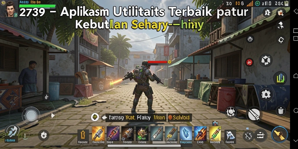 Tampilan antarmuka utama aplikasi 2739 yang memudahkan navigasi utilitas.