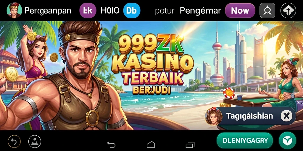 Tangkapan layar 999ZK menampilkan gameplay seru di Kasino.