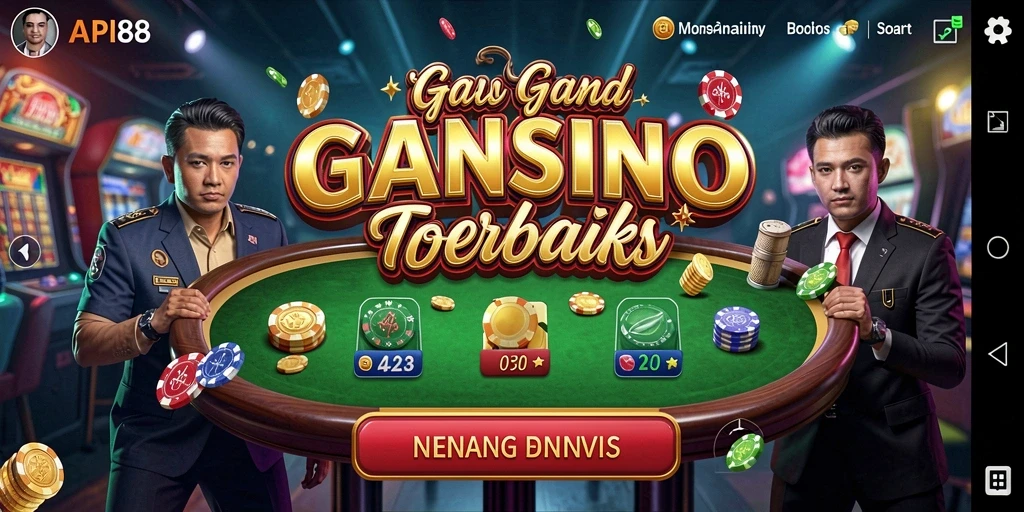 Tampilan utama API88 saat bermain Kasino dengan grafis menakjubkan.