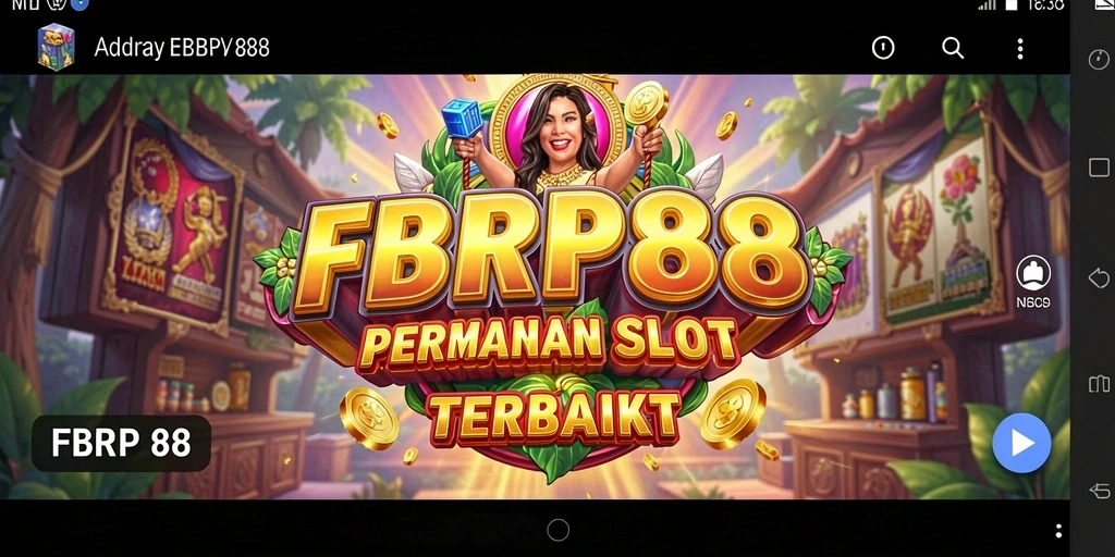Screenshot gameplay FBRP88 menampilkan momen menang dengan efek visual menakjubkan.