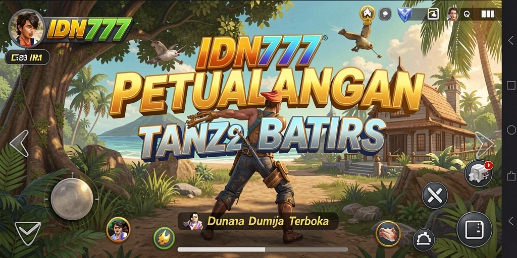 Tampilan menggugah dari gameplay Open World IDN777.