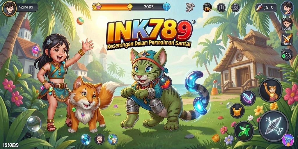 Screenshot gameplay INK789 menampilkan keseruan permainan.