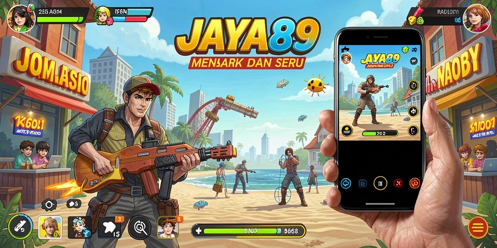 Tampilkan gameplay seru JAYA89 dengan tantangan menarik.