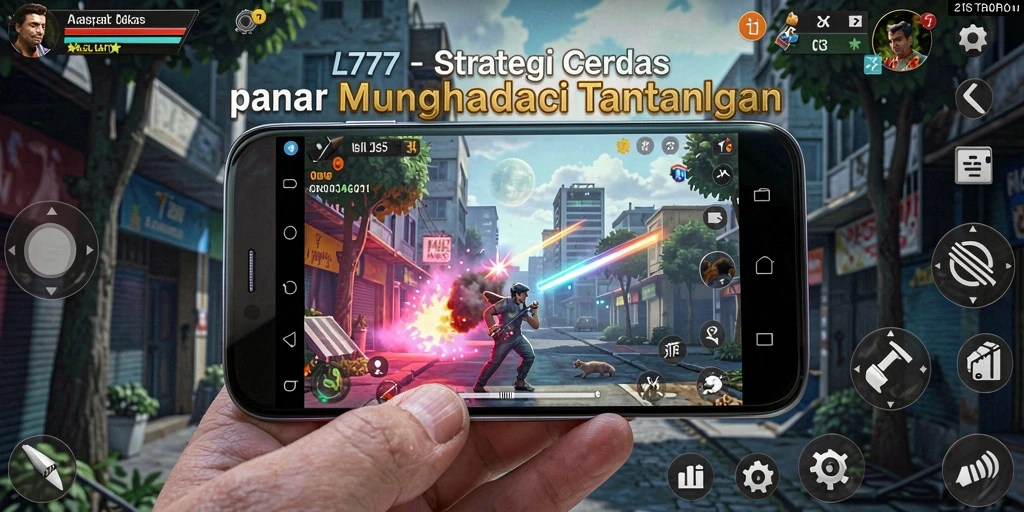 Tangkapan layar gameplay L777 menampilkan momen strategis yang mendebarkan.