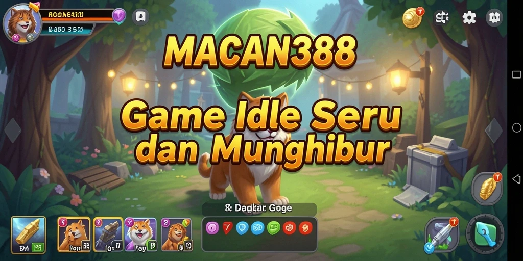 Tampilan gameplay <strong>MACAN388</strong> yang menawan dan seru saat bermain Idle.