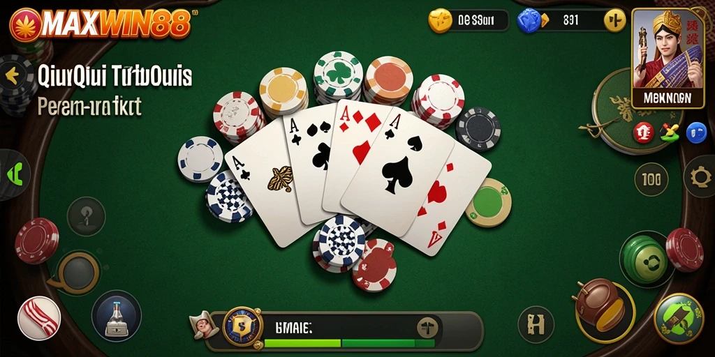 Screenshot gameplay QiuQiu yang menarik dan penuh aksi.