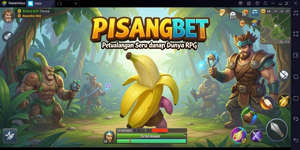 Screenshot gameplay PISANGBET yang menampilkan petualangan seru.