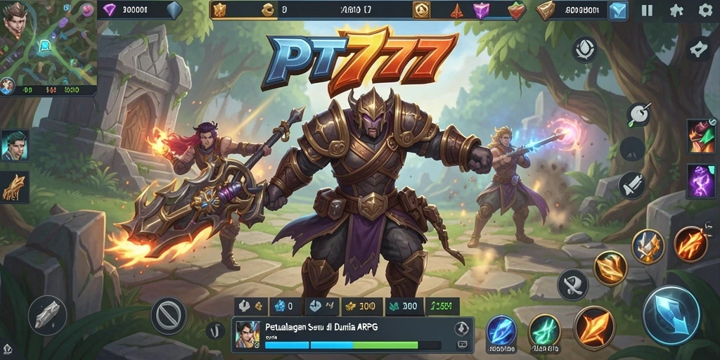Gameplay seru dalam dunia ARPG yang menakjubkan.