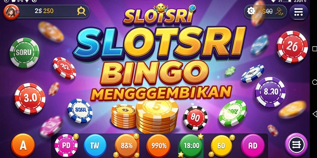 Tampilan gameplay Bingo SLOTSRI yang seru dan interaktif.