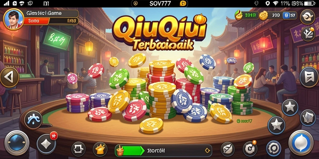 Tampilan gameplay QiuQiu yang menarik di SOV777.